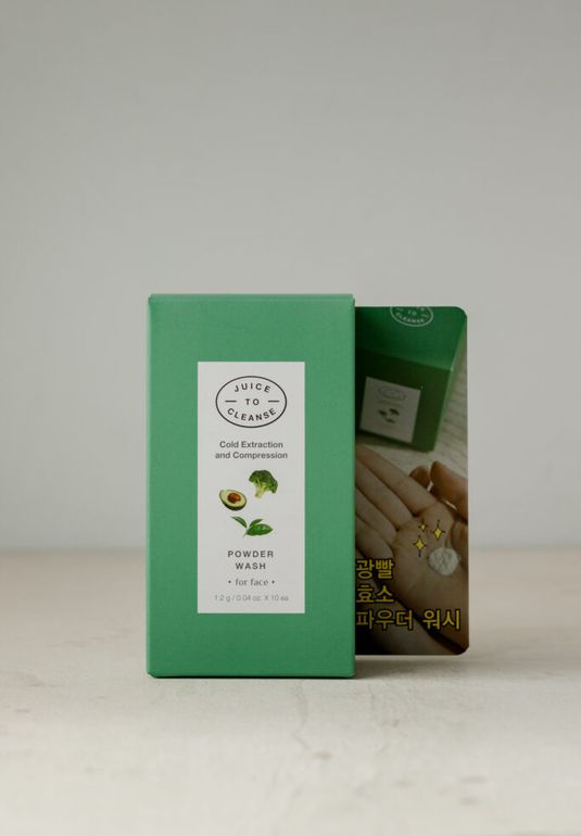  Энзимная пудра с витамином С и папаином Juice To Cleanse Powder Wash 1,2g*10шт