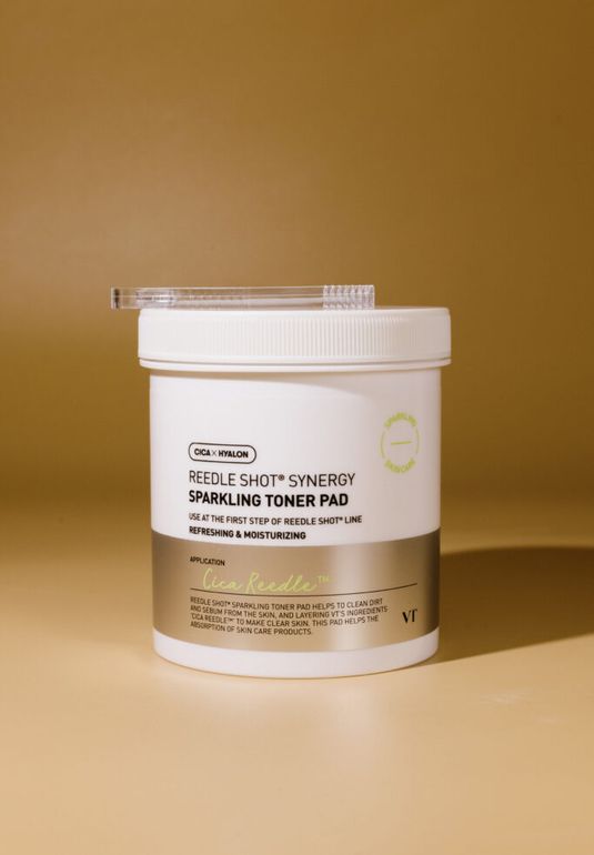 Обновляющие пэды VT Reedle Shot Synergy Sparkling Toner Pad (80шт) 200ml
