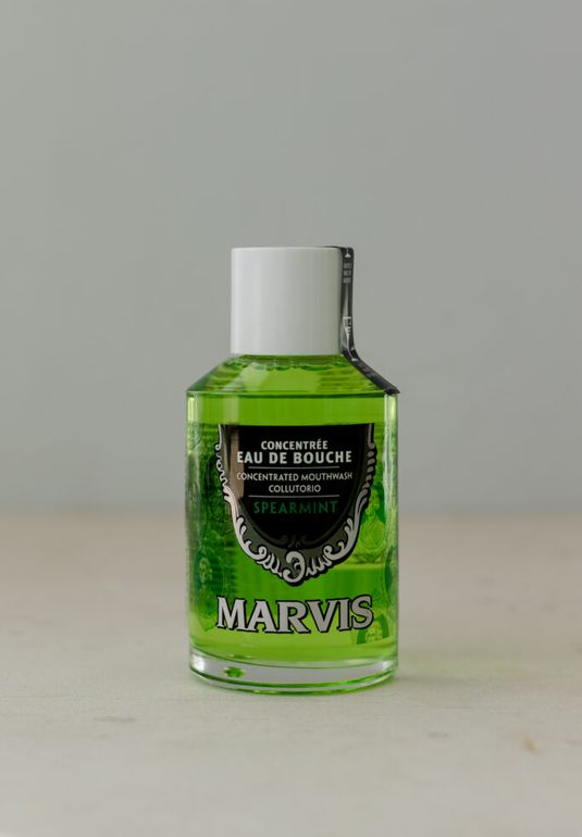 Ополаскиватель для полости рта с мятой MARVIS Concetrated Mouthwash Spearmint 120ml
