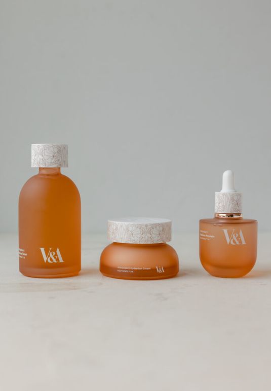 Набор для ухода за кожей с антиоксидантами V&A Antioxidant Skincare Essentials Set (120ml/50ml/50ml)