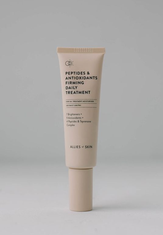 Укрепляющий крем для лица с пептидами и антиоксидантами ALLIES OF SKIN Peptides Antioxidants Firming Daily Treatment 50ml