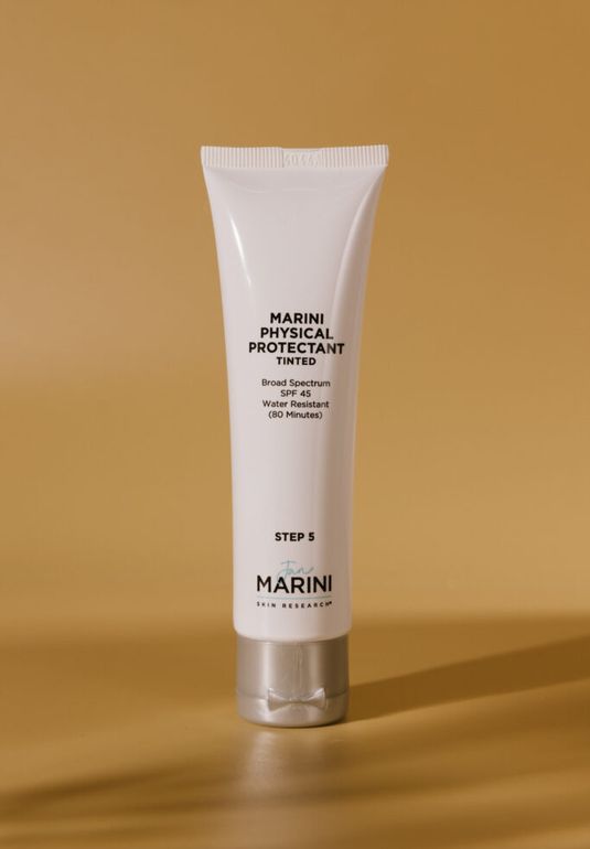 Солнцезащитный водостойкий крем с тональным эффектом на физических фильтрах JAN MARINI Marini Physical Protectant SPF 45 (Tintend Medium) 57g