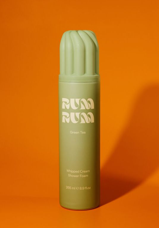 Пенка для душа-взбитые сливки "Зеленый Чай" RUMRUM Whipped Cream Shower Foam "Green Tea" 265ml