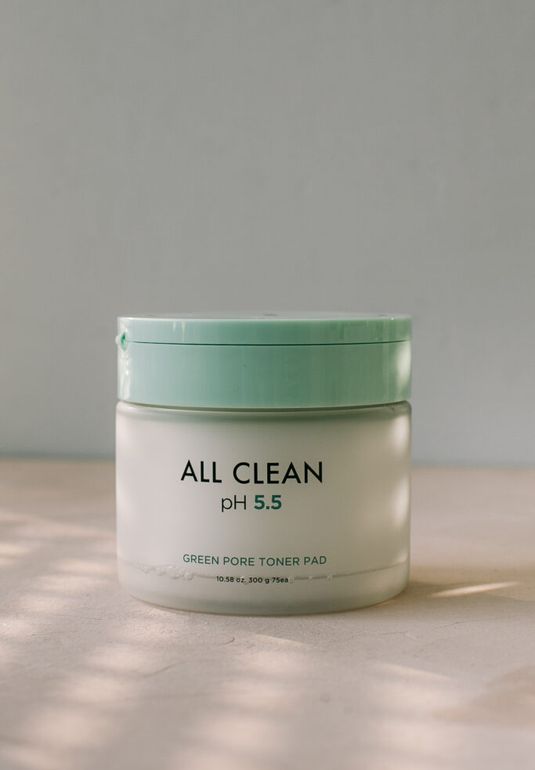 Успокаивающие пэды HEIMISH All Clean Green Pore Toner Pad 300g (75шт)