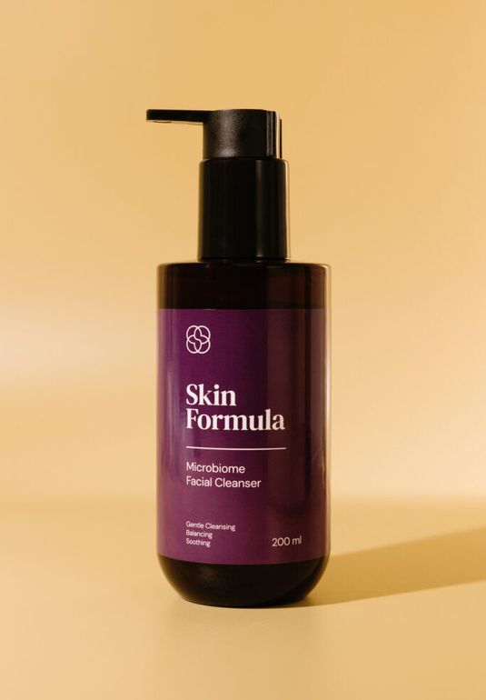 Очищающий гель с пребиотиками для восстановления микробиома кожи Skin Formula Microbiome Facial Cleanser 200ml