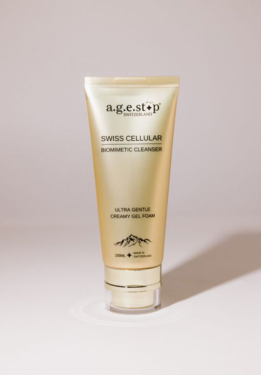 Ультра-мягкое средство для очищения A.G.E.STOP SWITZERLAND Swiss Cellular Biomimetic Cleanser 100ml