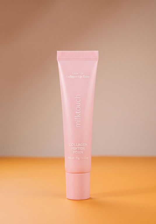 Оттеночный бальзам для губ [Bubble Sugar] milktouch Glow Up Collagen Lip Balm 15г