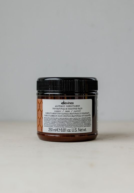 Кондиционер Алхимик для натуральных и окрашенных волос Медь DAVINES Alchemic Conditioner For Natural And Coloured Hair Copper 250мл