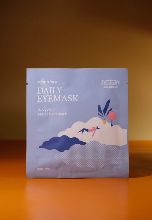 Паровая маска для глаз Steambase Daily Eyemask [Fleecy Cloud] 50g