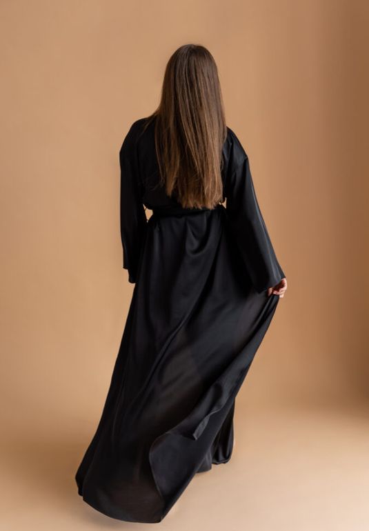 Кимоно Черное Рост 175-185 см