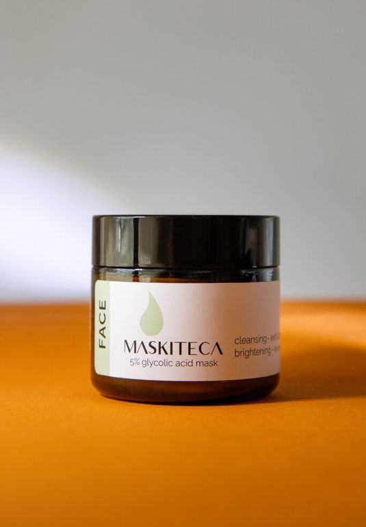 Почти даром// Маска для лица с 5% гликолевой кислоты Maskiteca 5% Glycolic Acid Mask 60мл