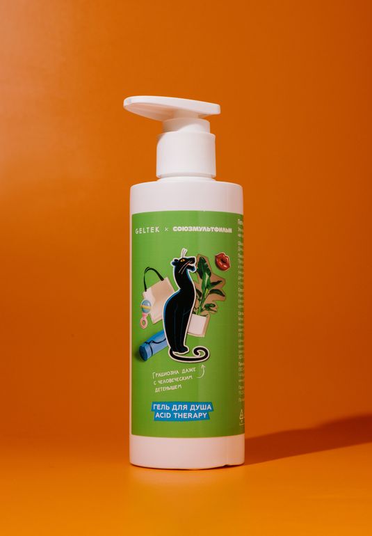 Гель для душа Acid Therapy Geltek x Союзмультфильм 240ml