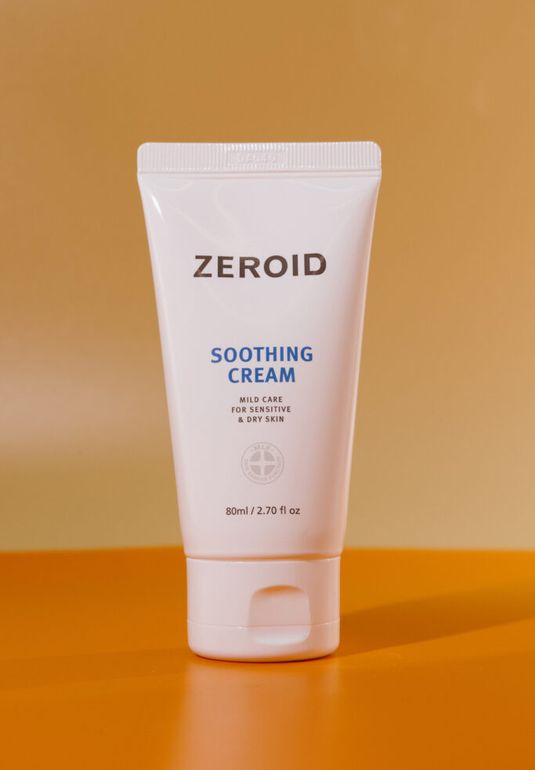 Смягчающий и успокаивающий крем для чувствительной и сухой кожи ZEROID Soothing Cream 80 ml