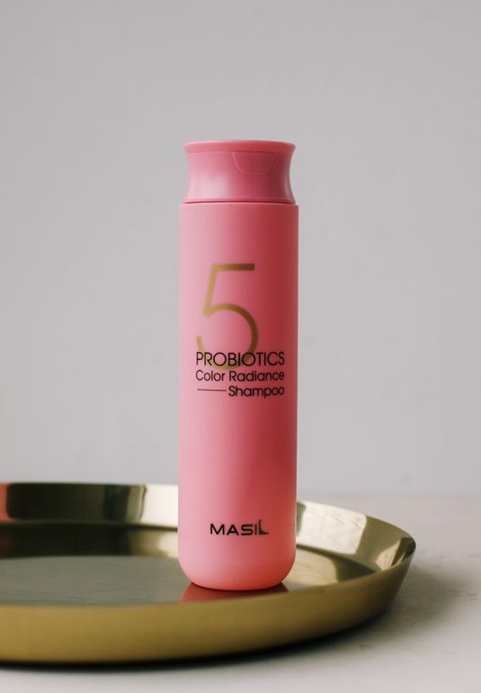 Шампунь для блеска и поддержания цвета окрашенных локонов MASIL 5 Probiotics Color Radiance Shampoo 300ml