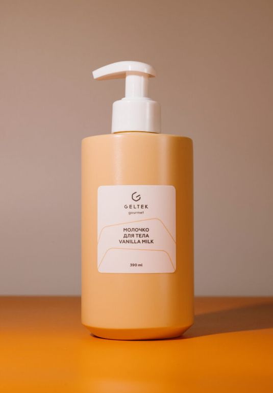 Молочко для тела с ароматом ванильного молока Geltek Vanilla Milk 390ml