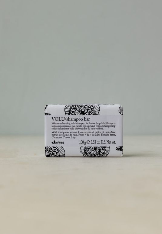 Твёрдый шампунь для придания объема волосам DAVINES VOLU Shampoo Bar 100g