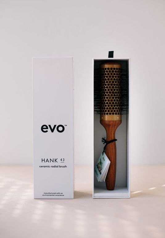 [Хэнк] керамическая круглая термощетка для волос 43 мм Evo Hank 43 Ceramic Vented Radial Brush 