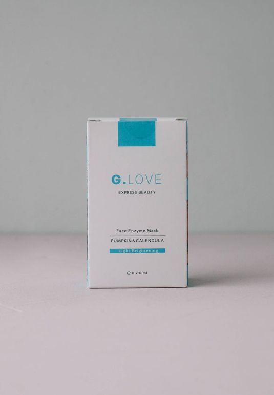 Маска для лица с энзимами тыквы G.LOVE Face Enzym Mask Pumkin & Calendula 8*6ml