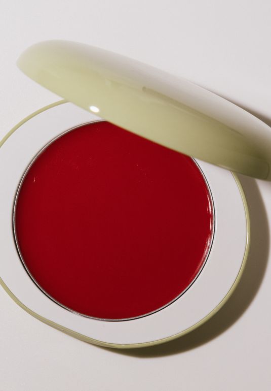 Глянцевый бальзам для губ и щек [10 Raw Berry] Freshian Egg Like Cream Blush Vegan 5g