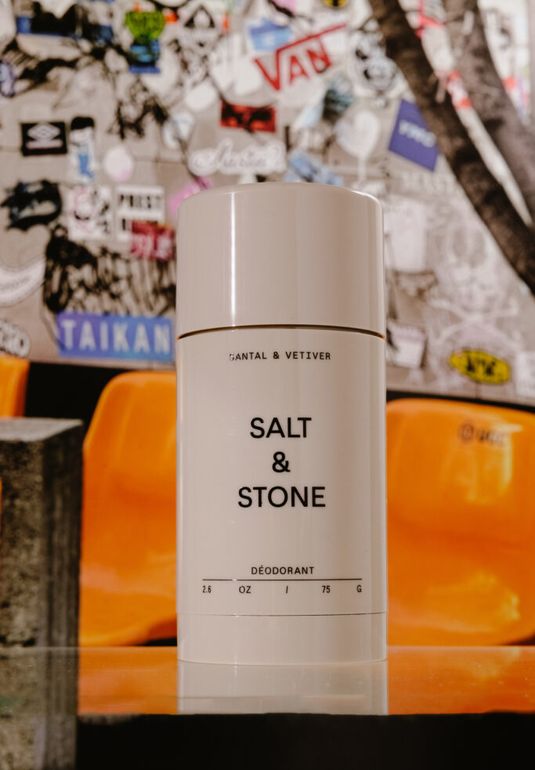 Стойкий дезодорант-стик Santal&Vetiver Salt&Stone Extra-Strength Aluminum-Free Deodorant 75g