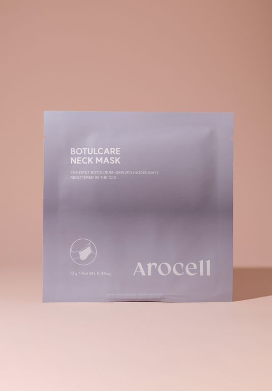 Гидрогелевая маска для шеи с ПДРН и ботулиническим полипептидом Arocell PDRN Botulecare Neck Mask 13г 