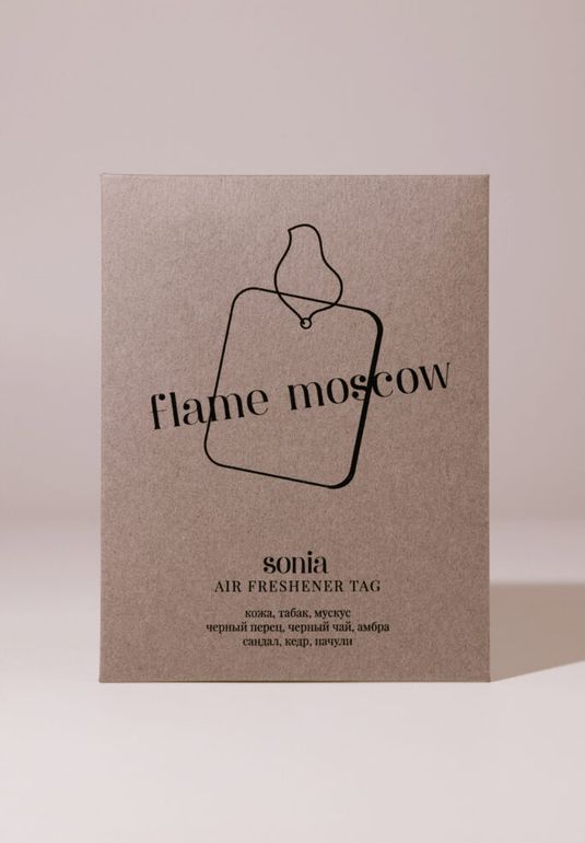 Ароматическое саше автомобильное Flame Moscow Sonia