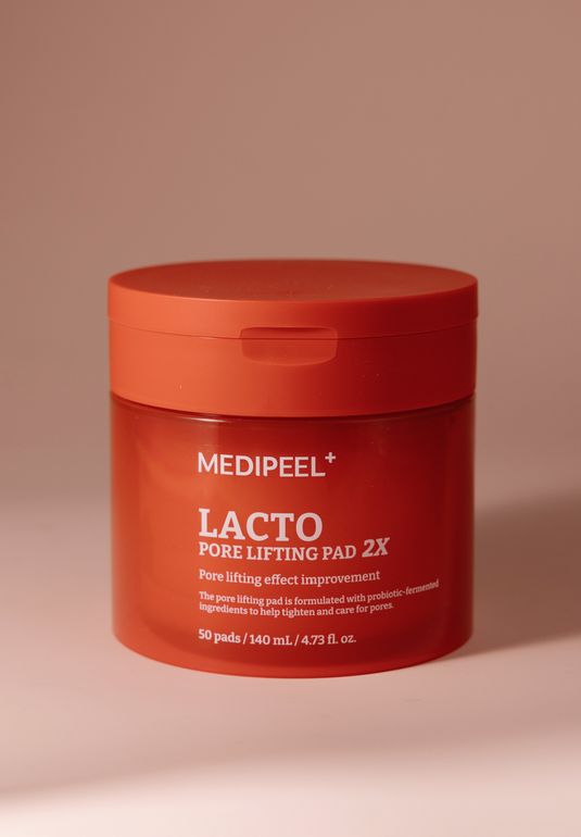 Тонер-диски с коллагеном для сужения пор MEDI-PEEL Lacto Pore Lifting Pad 2Х 50шт 