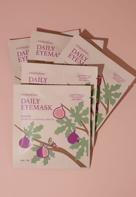 Набор паровых масок для глаз Steambase Daily Eyemask [Sweet Fig] 5*50г