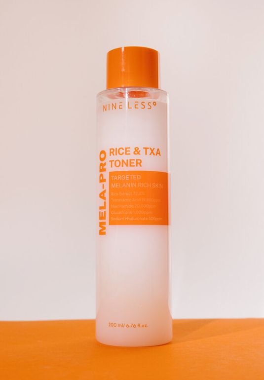 Тонер для лица с экстрактом риса и транексамовой кислотой NINE LESS MELA-PRO Rice & TXA Toner 200ml