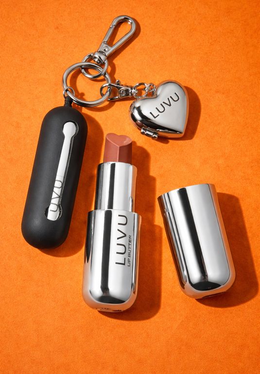 Питательная помада с брелком в наборе LUVU Lip Butter Set [Cookie Bite]