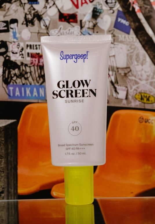 Солнцезащитный крем с эффектом сияния Supergoop! Glow Screen Sunrise SPF40+ PA+++ 50мл