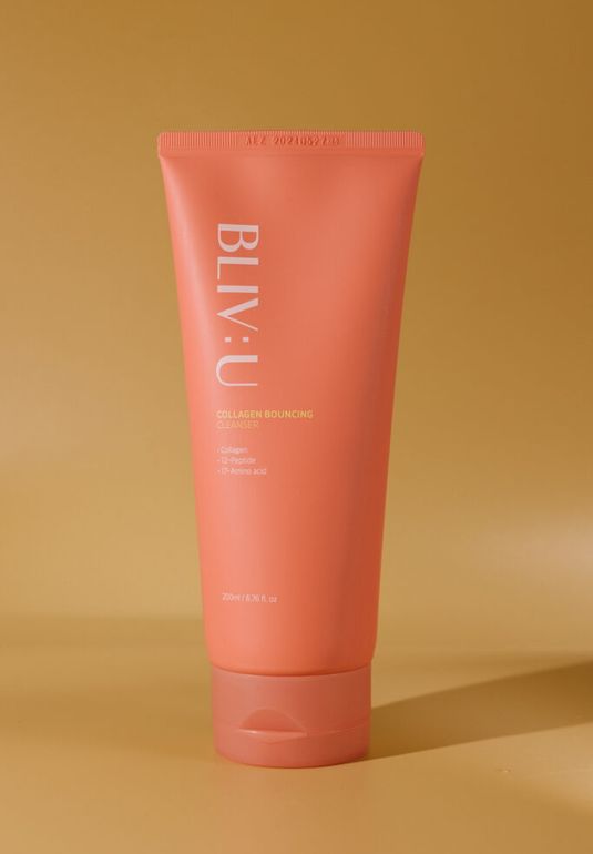 Очищающая пенка с коллагеном BLIV:U Collagen Bouncing Cleanser 200ml