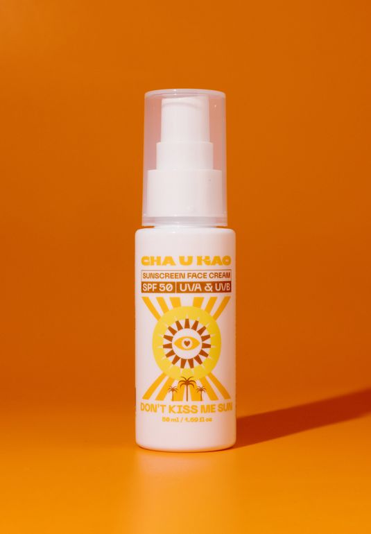 Солнцезащитный крем для лица и тела CHA U KAO DON'T KISS ME SUN Fase Cream SPF50 50ml