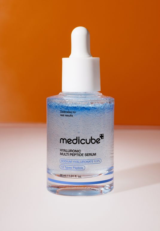 Двухфазная сыворотка с пептидами и ПДРН medicube Hyaluronic Multi Peptide Serum 30мл 