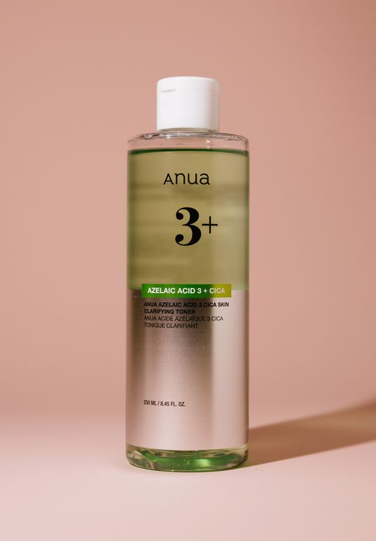 Тонер с азелаиновой кислотой и центеллой Anua Azelaic Acid 3 Cica Skin Clarifying Toner 250мл