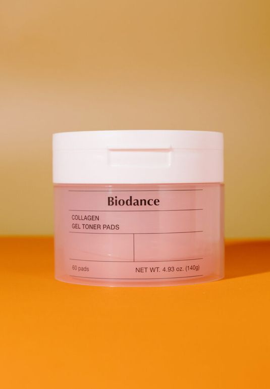 Гидрогелевые тонер-пэды с коллагеном для лица Biodance Collagen Gel Toner Pad 140g (60 шт)