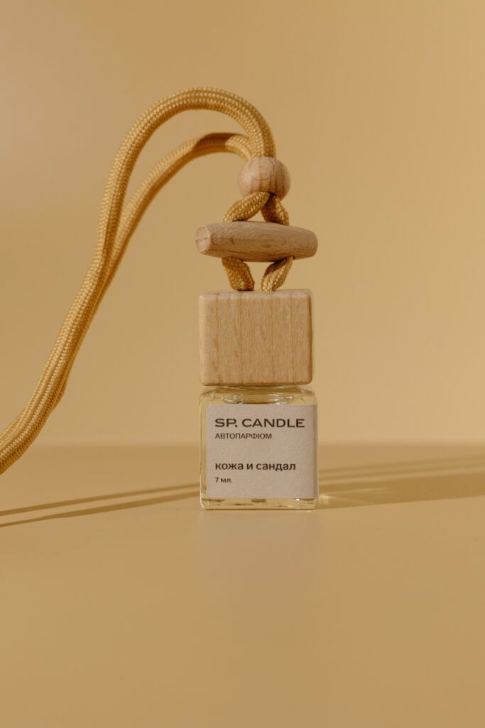 Автодиффузор Кожа и сандал SP. CANDLE 7мл