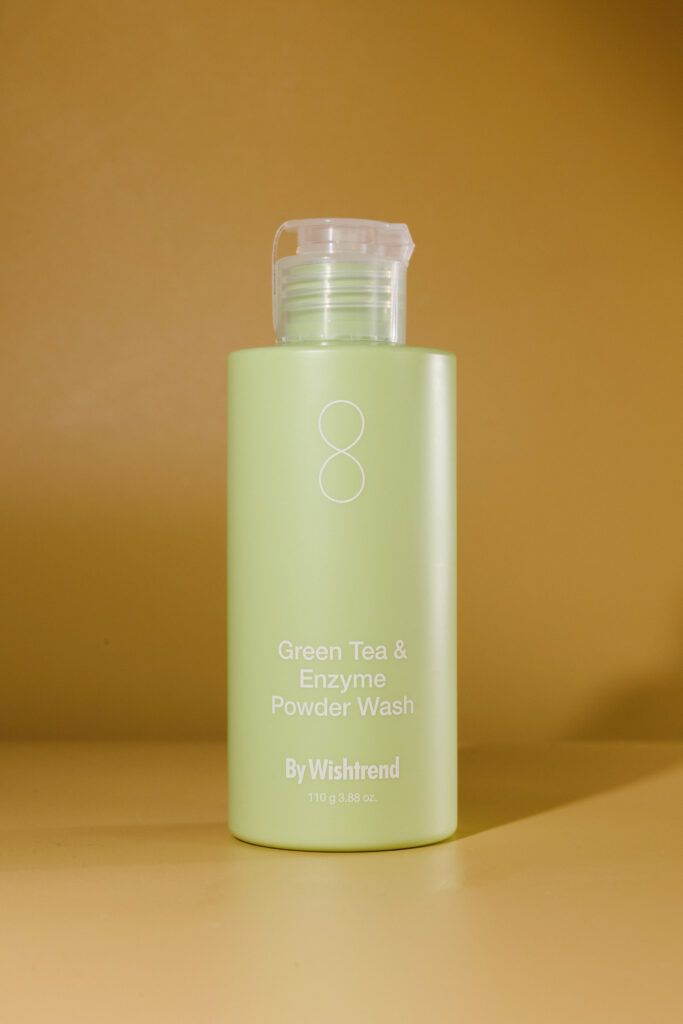 Пудра энзимная для умывания с ароматом матчи BY WISHTREND Green Tea & Enzyme Powder Wash (New) 110g