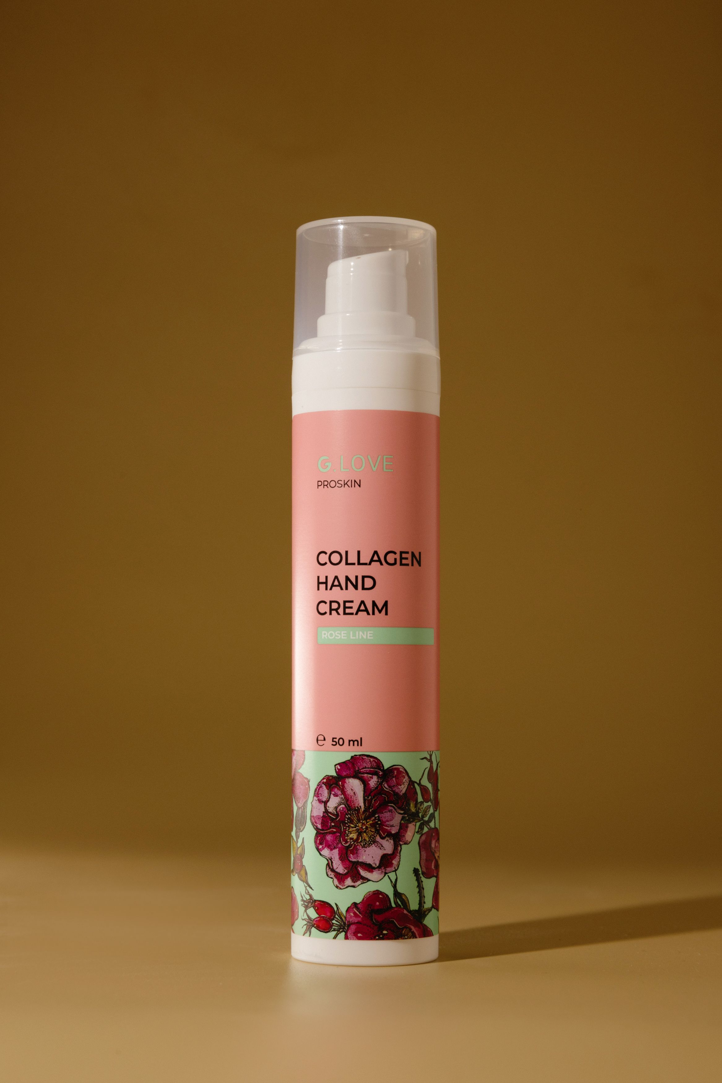 

Коллагеновый крем для рук G.LOVE Collagen Hand Cream Rose Line 50мл
