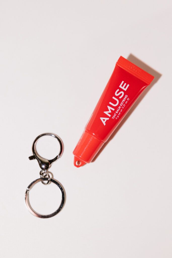 Брелок-бальзам для губ Amuse Care/Tint Balm Keyring [03 Healthy Cherry] 6g 