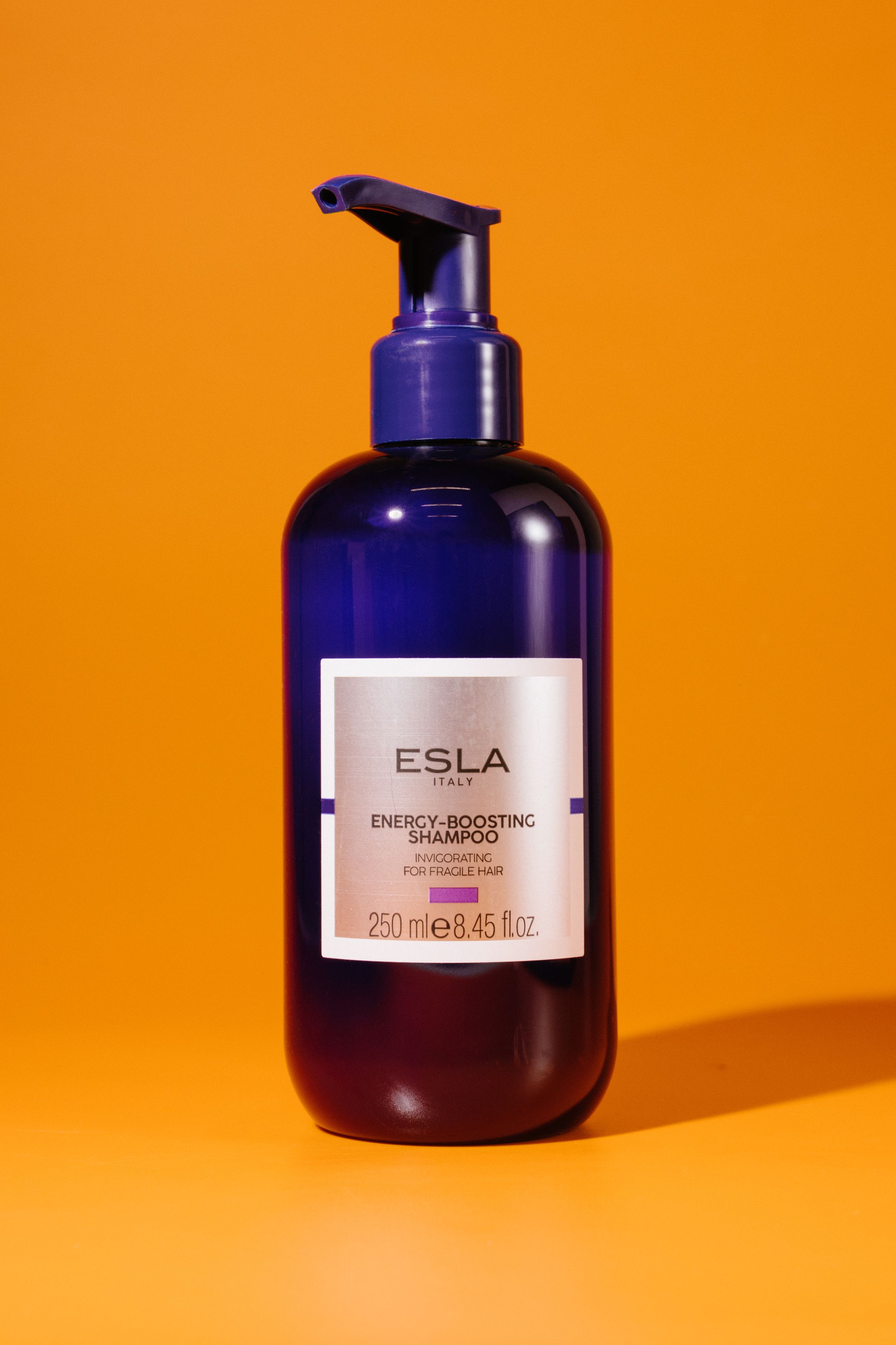 Укрепляющий шампунь для ломких, склонных к выпадению волос ESLA Italy Energy-Boosting Shampoo 250ml