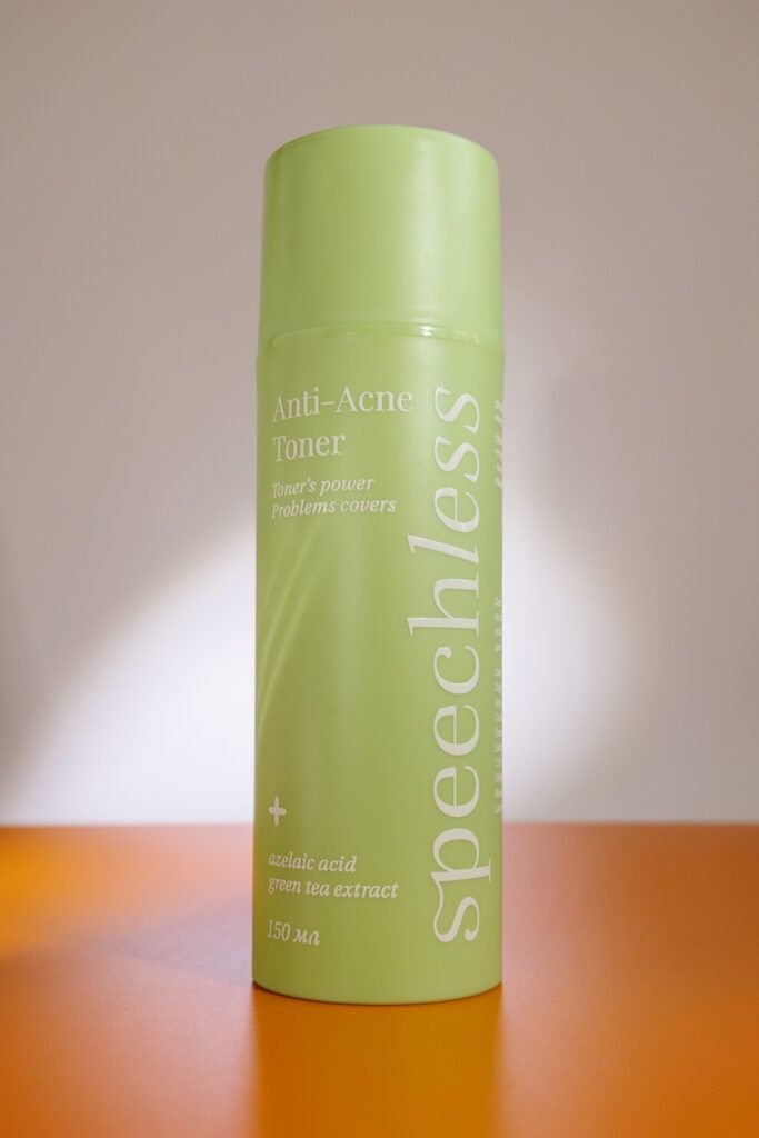 Тонер для проблемной кожи с глюконолактоном SPEECHLESS Anti-Acne Toner 150ml 