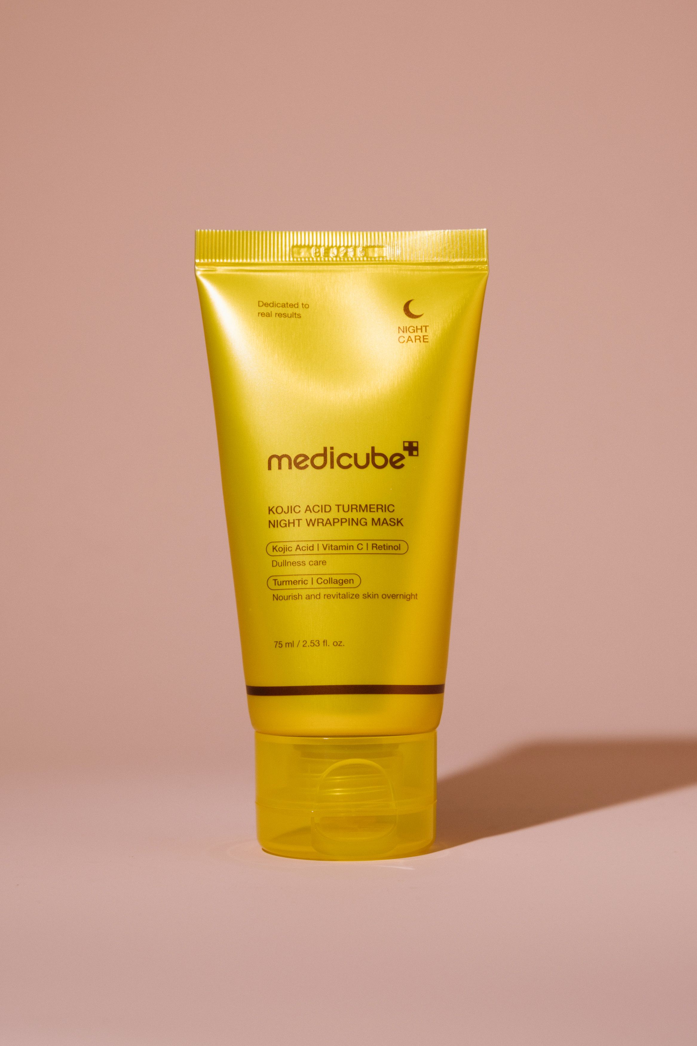 

Ночная маска-пленка для ровного тона medicube Kojic Acid Turmeric Night Wrapping Mask 75ml