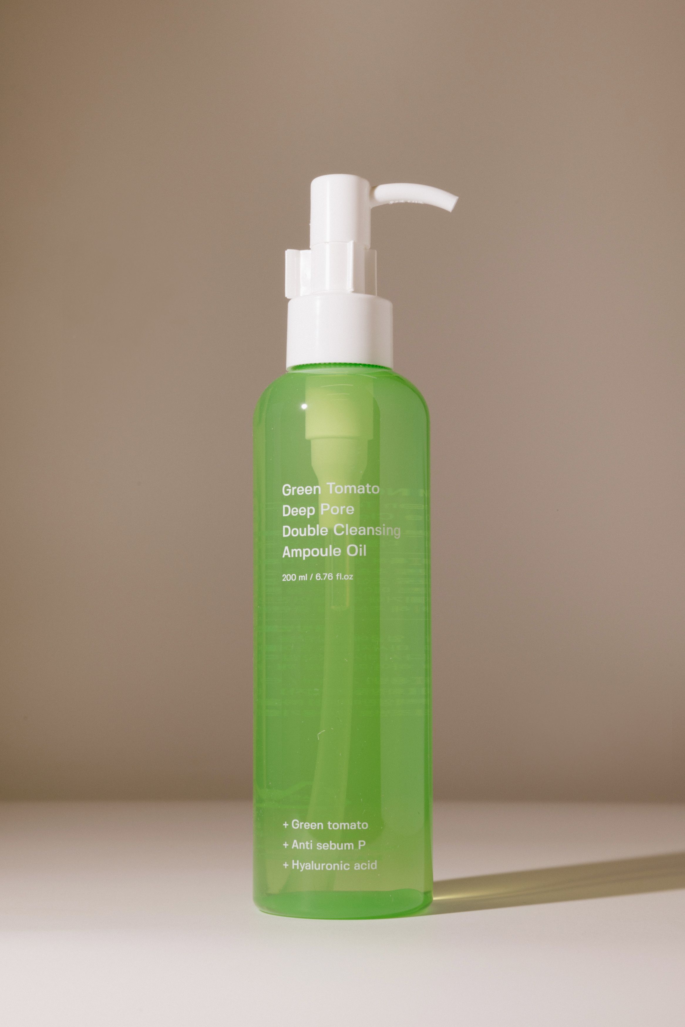 Гидрофильное масло Sungboon Editor Green Tomato Double Cleansing Ampoule Oil 200ml