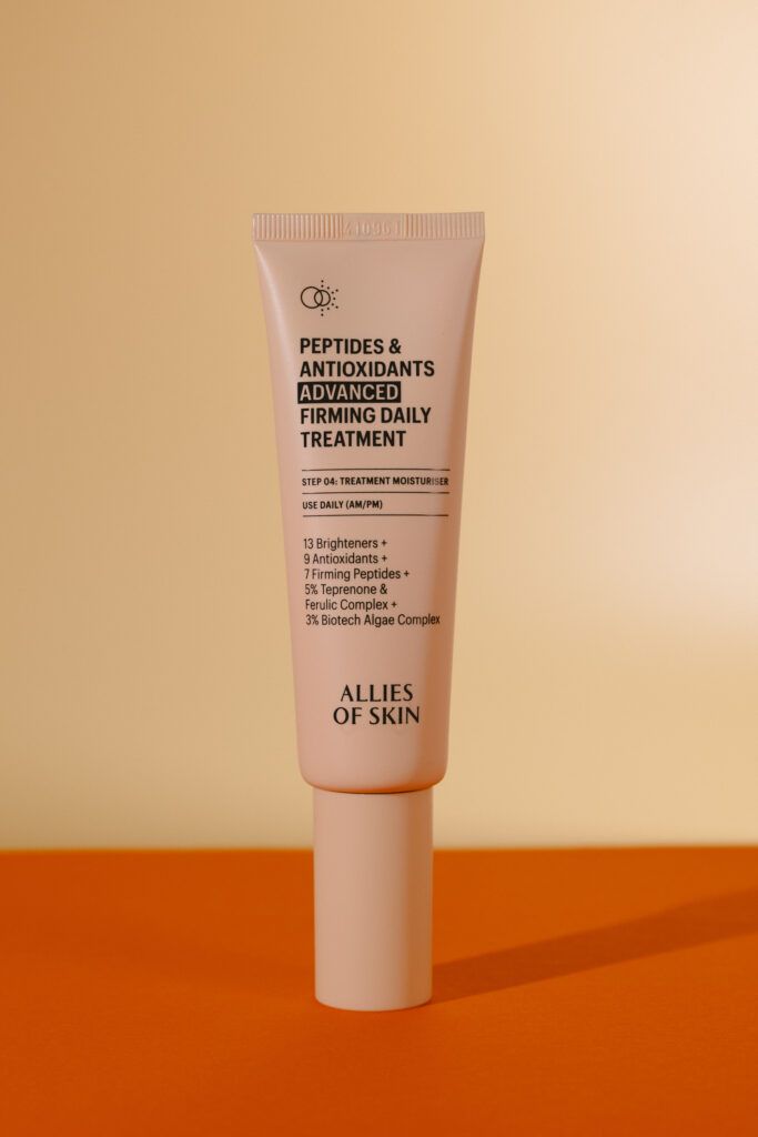 Усиленный укрепляющий пептидный крем с антиоксидантами ALLIES OF SKIN Peptides&Antioxidants Advanced Firming Daily Treatment 48ml