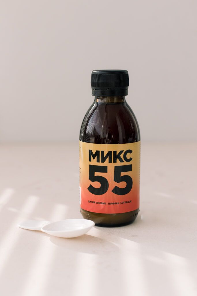 Клеточный сок ежовика и артишока с шафраном ТАЙGER Микс 55 150ml