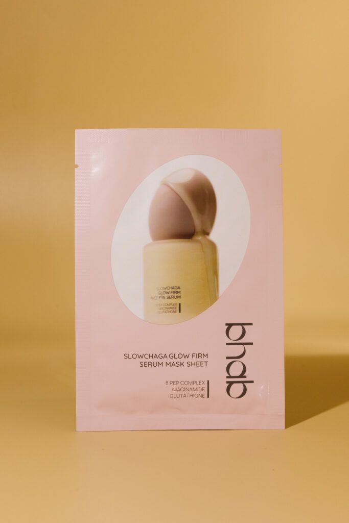 Омолаживающая тканевая маска BHAB Slowchaga Glow Firm Serum Mask 27ml
