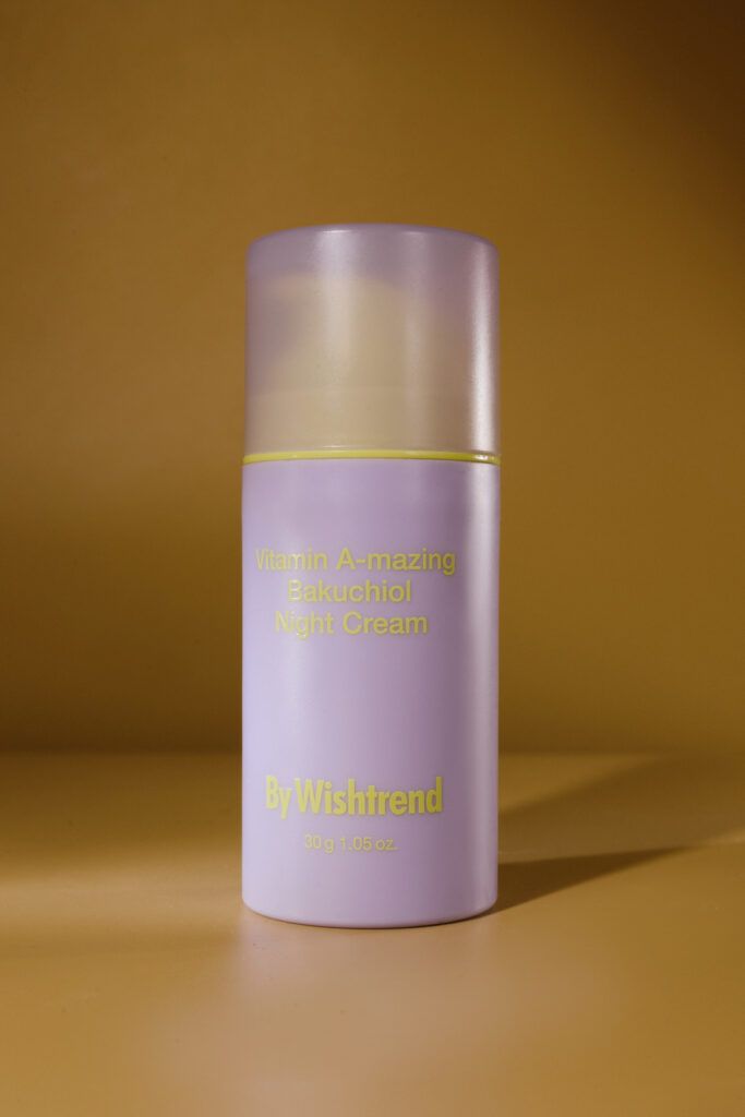 Ночной крем с бакучиолом и ретиналем BY WISHTREND Vitamin A-mazing Bakuchiol Night Cream 30g