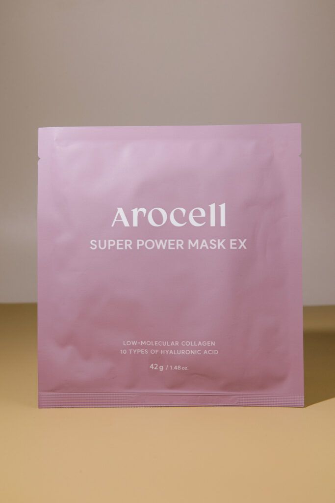 Концентрированная ампульная маска с низкомолекулярным коллагеном Arocell Super Power Mask EX 42g