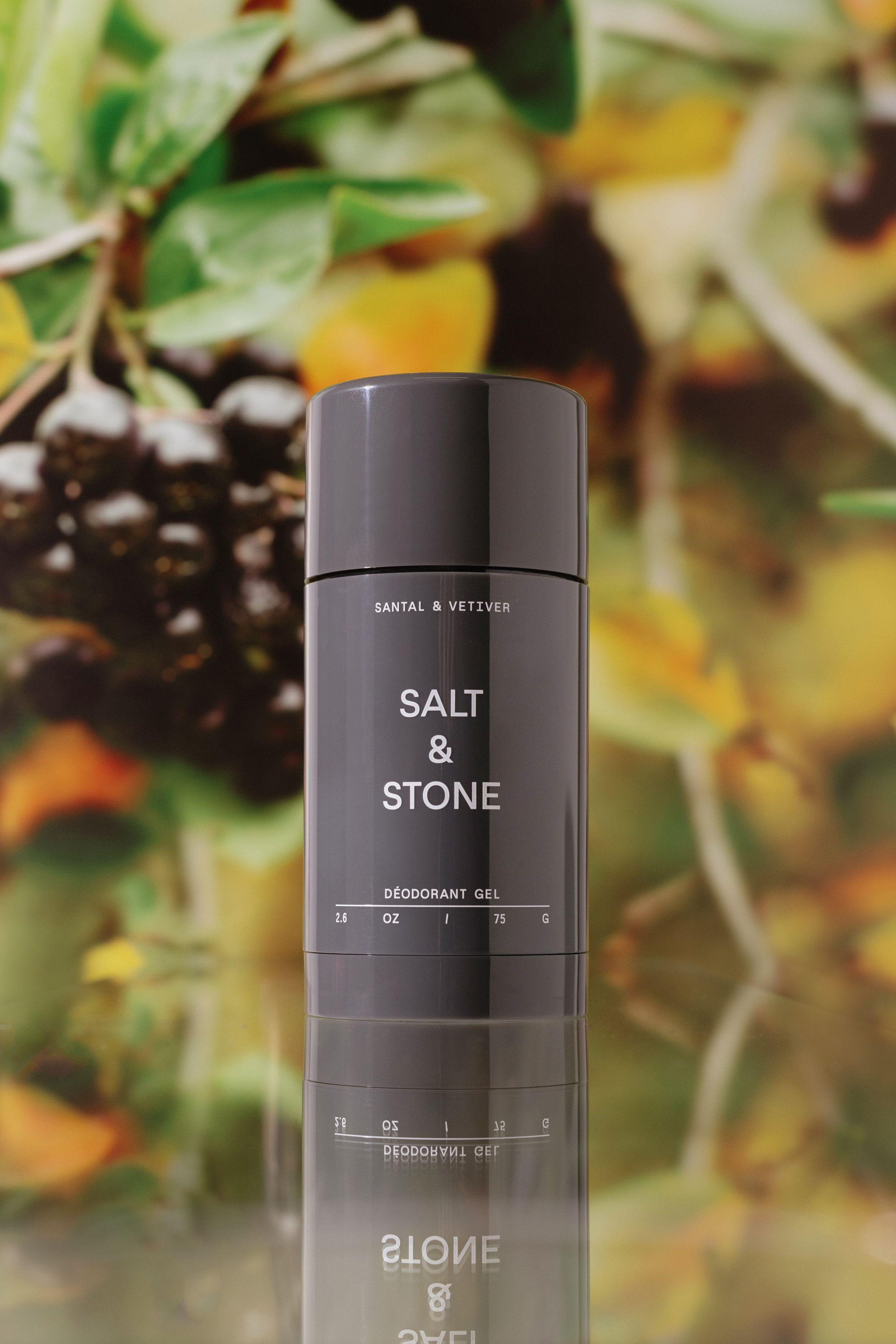 Гелевый дезодорант Santal&Vetiver Salt&Stone Extra-Strength Aluminum-Free Gel Deodorant 75g